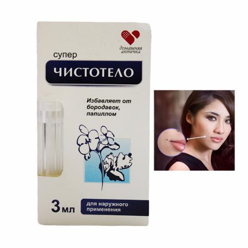 Gel tẩy nốt ruồi, mụn cóc, mụn thịt, tàn nhang, sẹo lồi Develinil Nga (3ml/lọ) an toàn và hiệu quả - Soleil shop