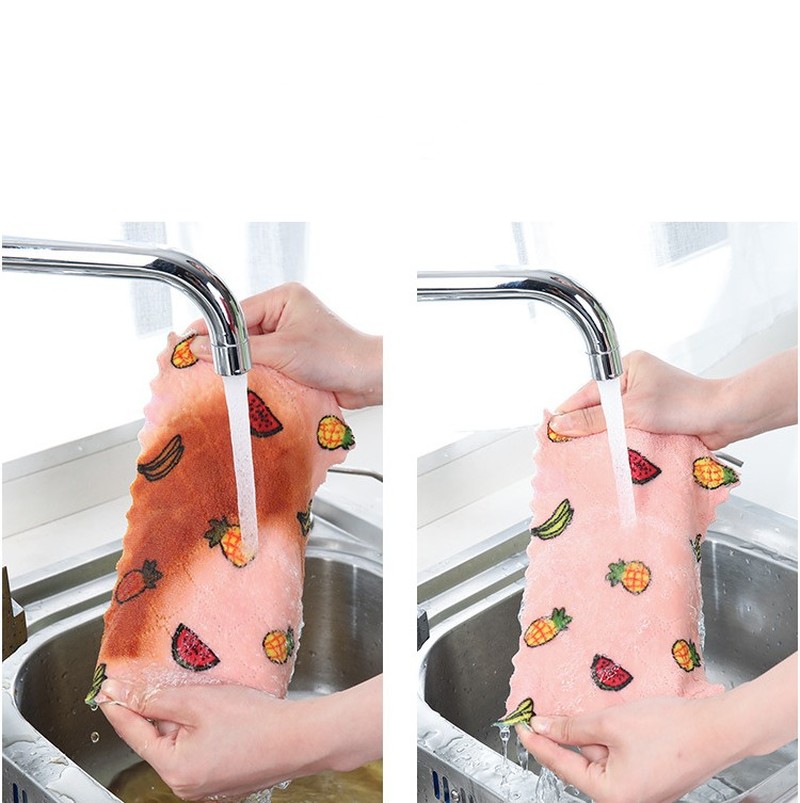 Khăn vi sợi mềm vệ sinh đa năng cho nhà bếp