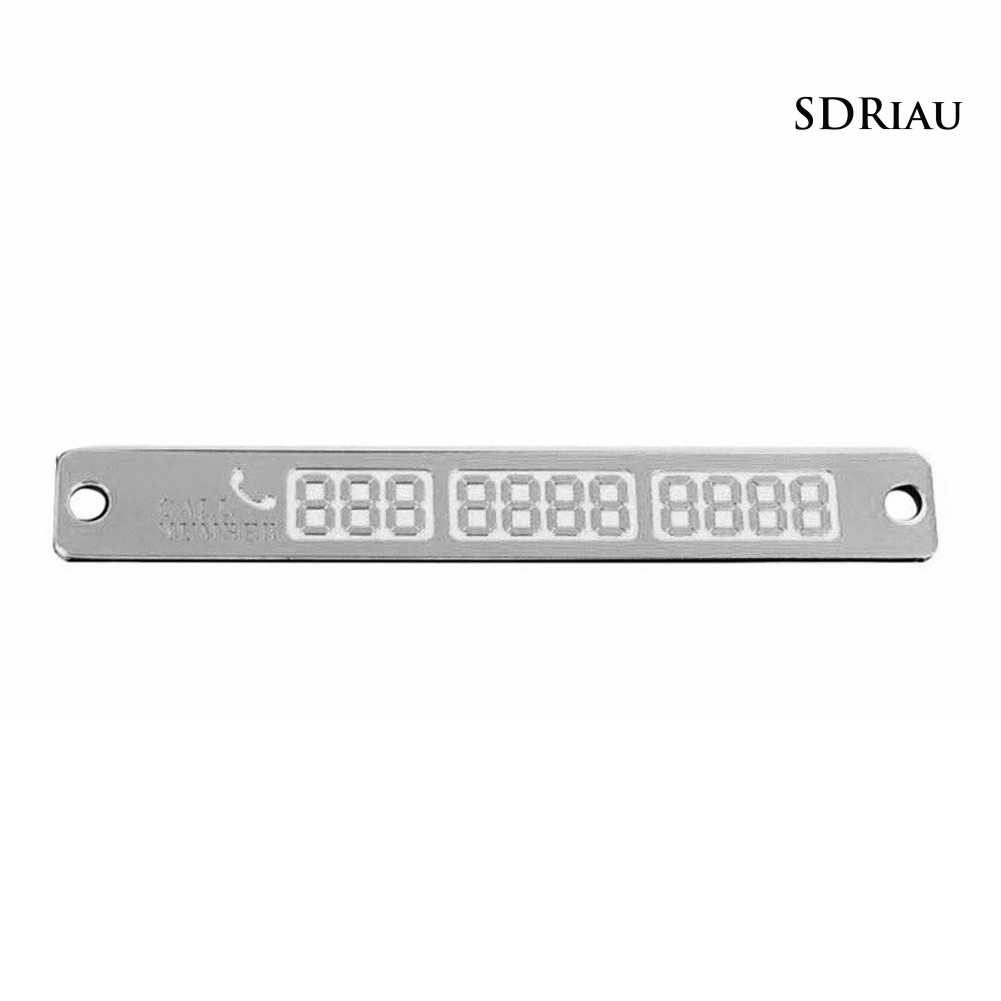 Bảng Hiển Thị Số Điện Thoại Phát Sáng Cho Xe Ô Tô