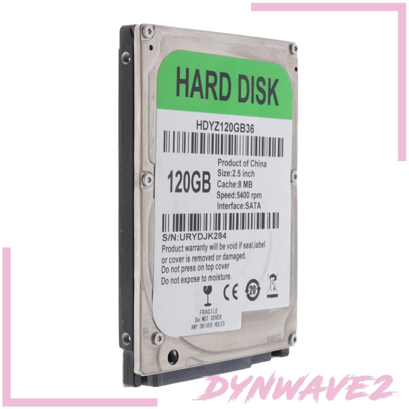 Ổ Cứng Laptop Tốc Độ Cao Dynwave2 2.5 Inch Hdd SATA Hdd 80GB 5400 Đến 8MB