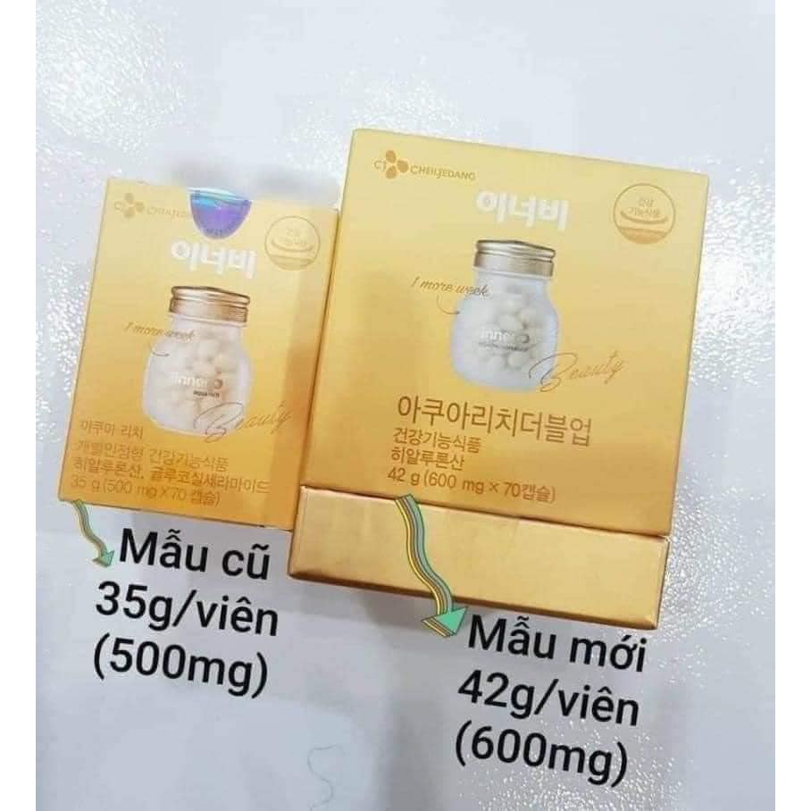 Viên Uống Aqua 💖Freeship💖 Viên Uống Cấp Nước Và Collagen INNERB AQUA RICH
