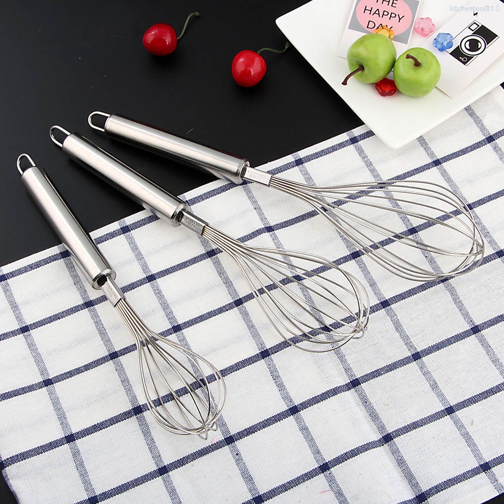 Dụng cụ đánh trứng bằng thép không gỉ tiện dụng