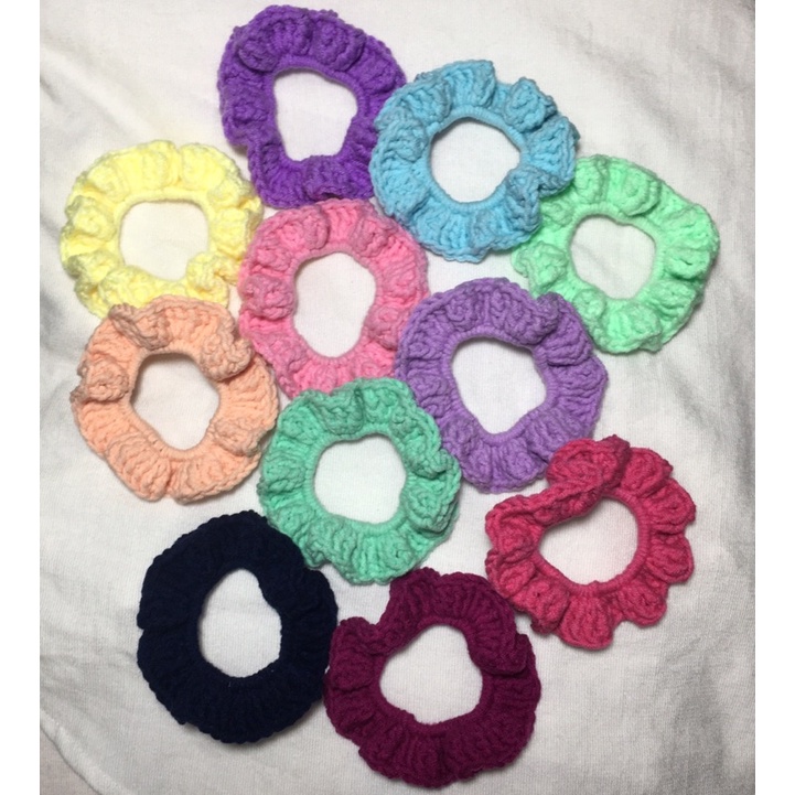Scrunchies crochet - scrunchies móc len ✨