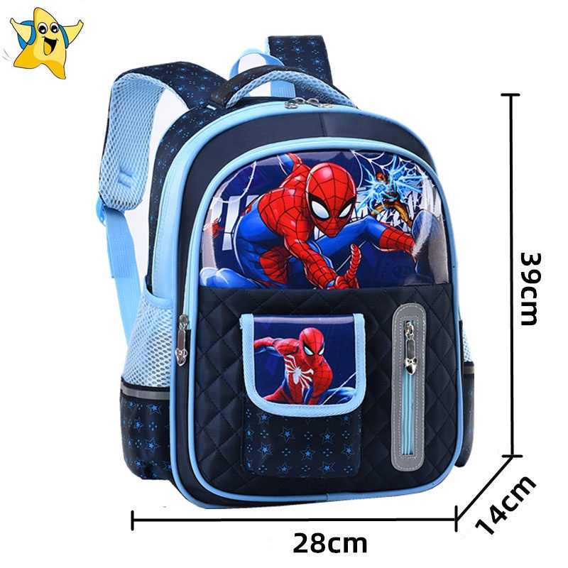 Balo tiểu học cho bé gái, bé trai hình công chúa, người nhện, chú cứu hộ siêu đẹp, cặp sách học sinh chống thấm nước