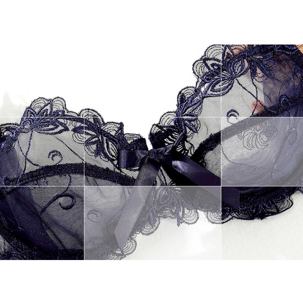 Đồ lót phối ren hoa VARSBABY V014 xuyên thấu thiết kế gợi cảm thời trang cho nữ