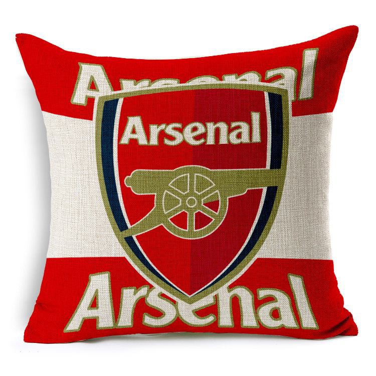 Vỏ gối logo đội bóng Mu - RealMadrid - Chelsea - Barcalona - Arsenal - Liverpool
