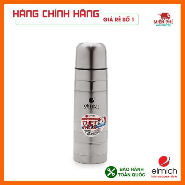 BÌNH GIỮ NHIỆT ELMICH 500ML, 750ML, 1000ML [EL-5196, EL-5197, EL-5198], BÌNH GIỮ NHIỆT ELMICH NHẬP KHẨU, GIỮ NHIỆT 24H