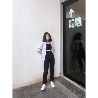 Áo ống thun dệt lửng mã 1023