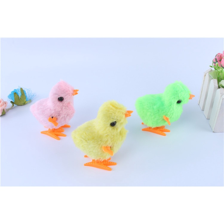 Gà con vặn cót biết chạy cho bé