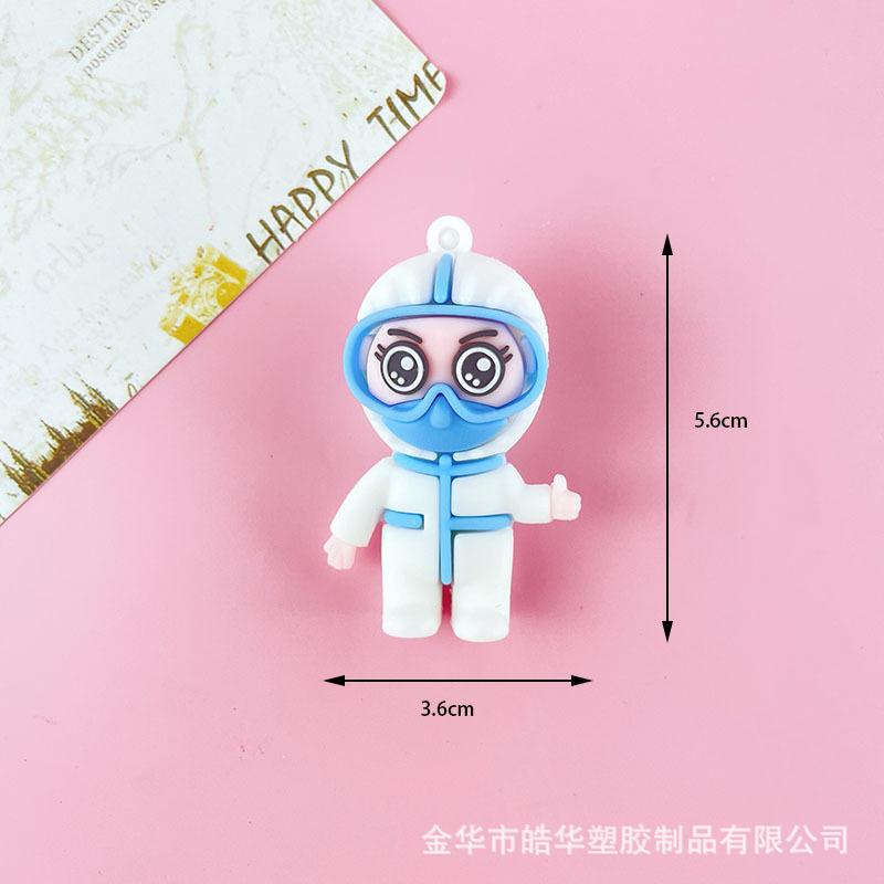 Móc khóa chiến sĩ chống dịch - Móc khóa y bác sĩ chống Covid -phụ kiện túi xách