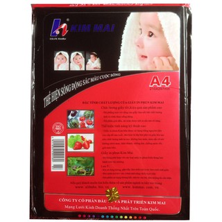 GIẤY COUCHE BÓNG 2 MẶT KIM MAI