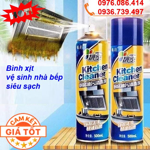 Lọ, chai  xịt vệ sinh nhà bếp