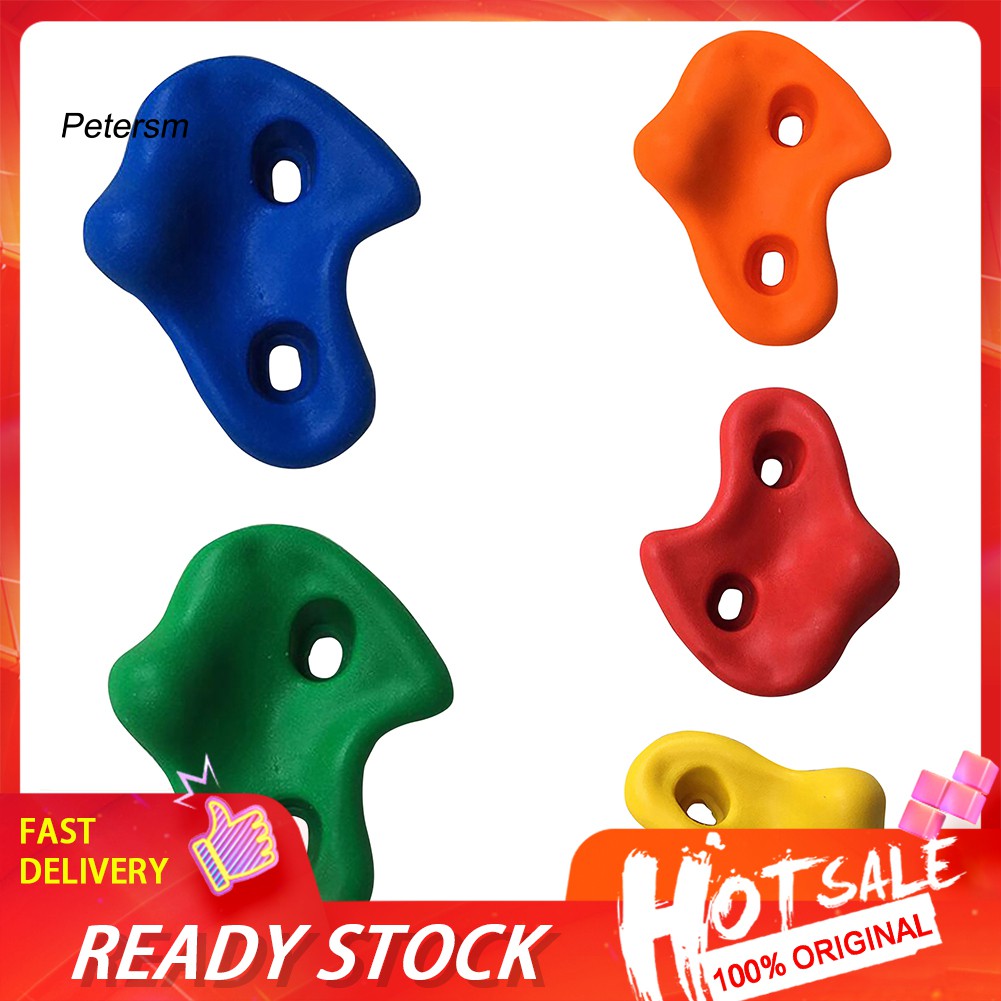 Tay cầm nắm leo trèo núi đá kèm ốc vít tiện lợi dành cho trẻ em