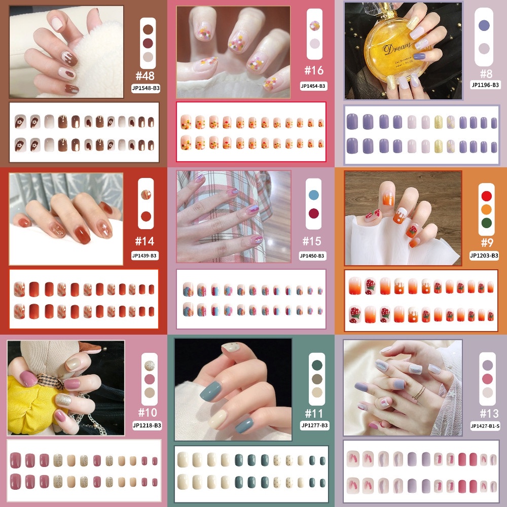 Mới Hình Dán Trang Trí Móng Tay Họa Tiết Hoa Cúc Dễ Thương DIY