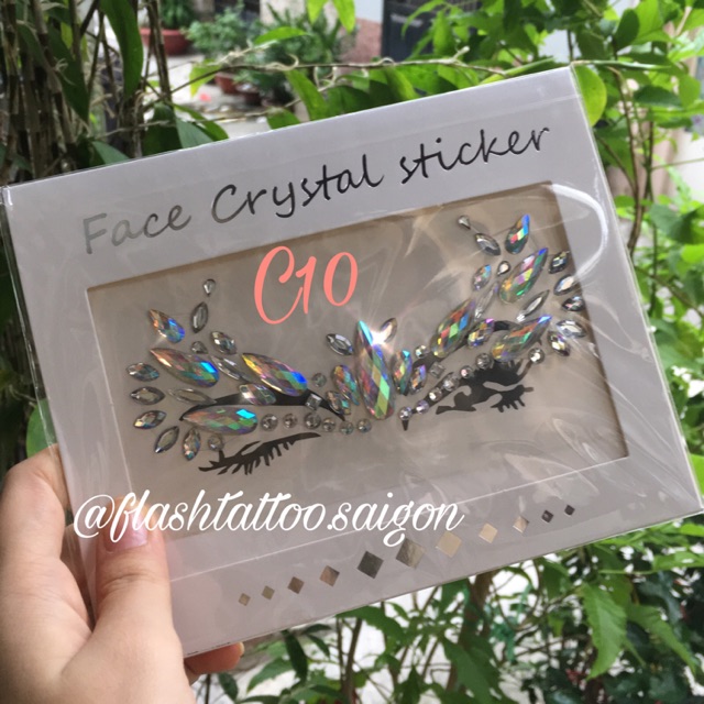 Face crystal Đá đính mặt (Inbox mình mẫu bạn chọn nhé! )