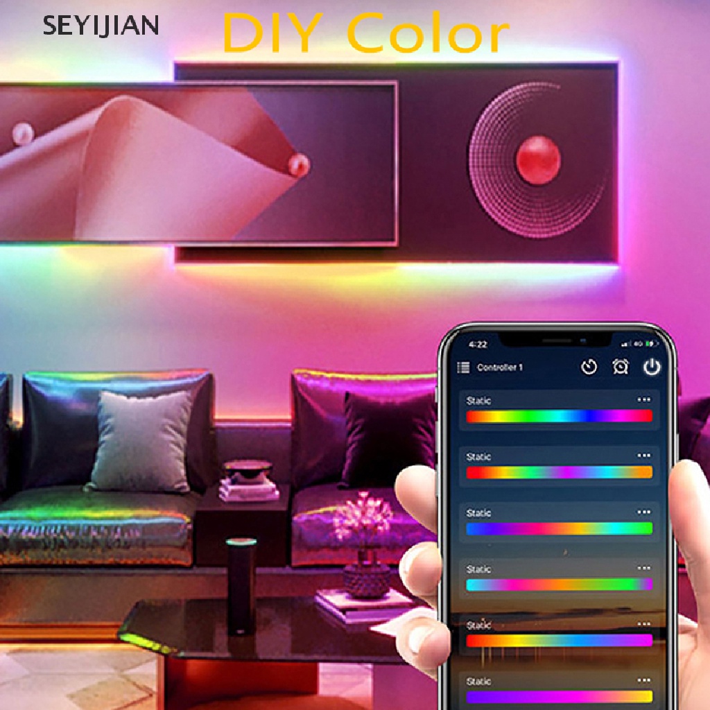 Bộ điều khiển dây đèn LED qua APP theo nhạc WS2811 WS2812 JAN