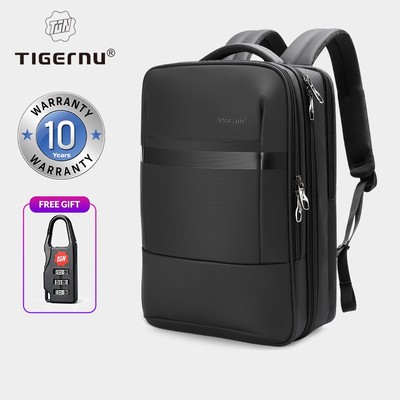 Tigernu 3982 Balo Máy Tính Xách Tay  TPU Chống Nước Chống Trộm Cho Du Lịch (15.6'')