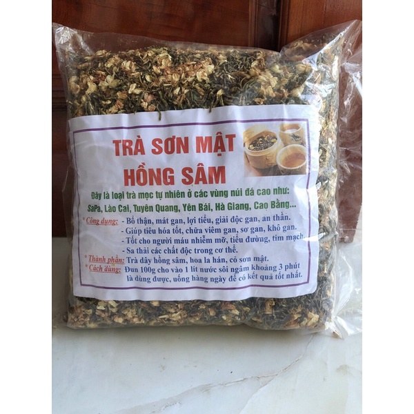 1kg Trà sơn mật hồng sâm thanh lọc cơ thể