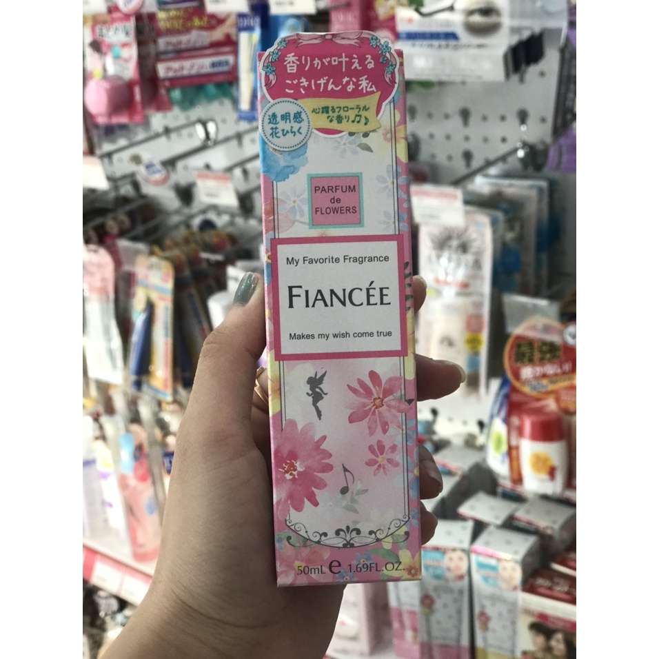 Nước hoa Toàn Thân Fiancee Parfurm 50ml Nội Địa Nhật - Body mist Fiancee Parfurm 50ml Nội Địa Nhật