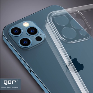 Ốp lưng silicon Gor cho Apple iPhone 13 Series- siêu mỏng, có gờ bảo vệ camera