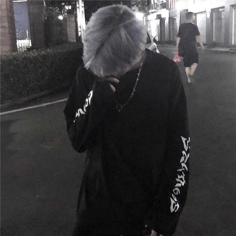 Áo thun tay dài form rộng SG4T NEKO.SG, Áo thun Streetwear Ulzzang SWT78