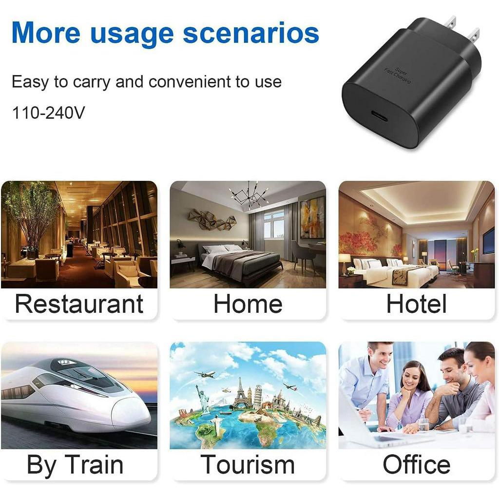 Củ Sạc Nhanh Loại c 25w Cho samsung s22 s23
