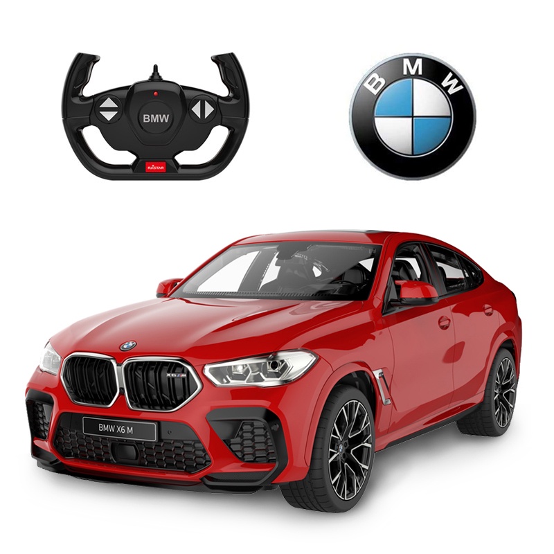 RASTAR Mô Hình Xe Hơi Điều Khiển Từ Xa BMW X6 M RC 1: 14