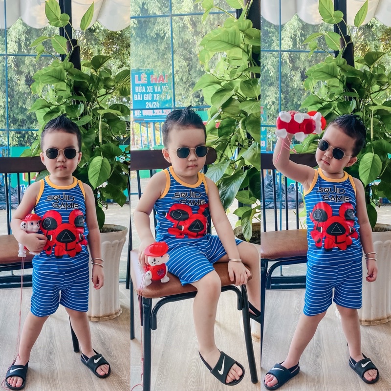 Đồ bộ bé trai NGHĨA BABY dành cho bé từ 9-21kg