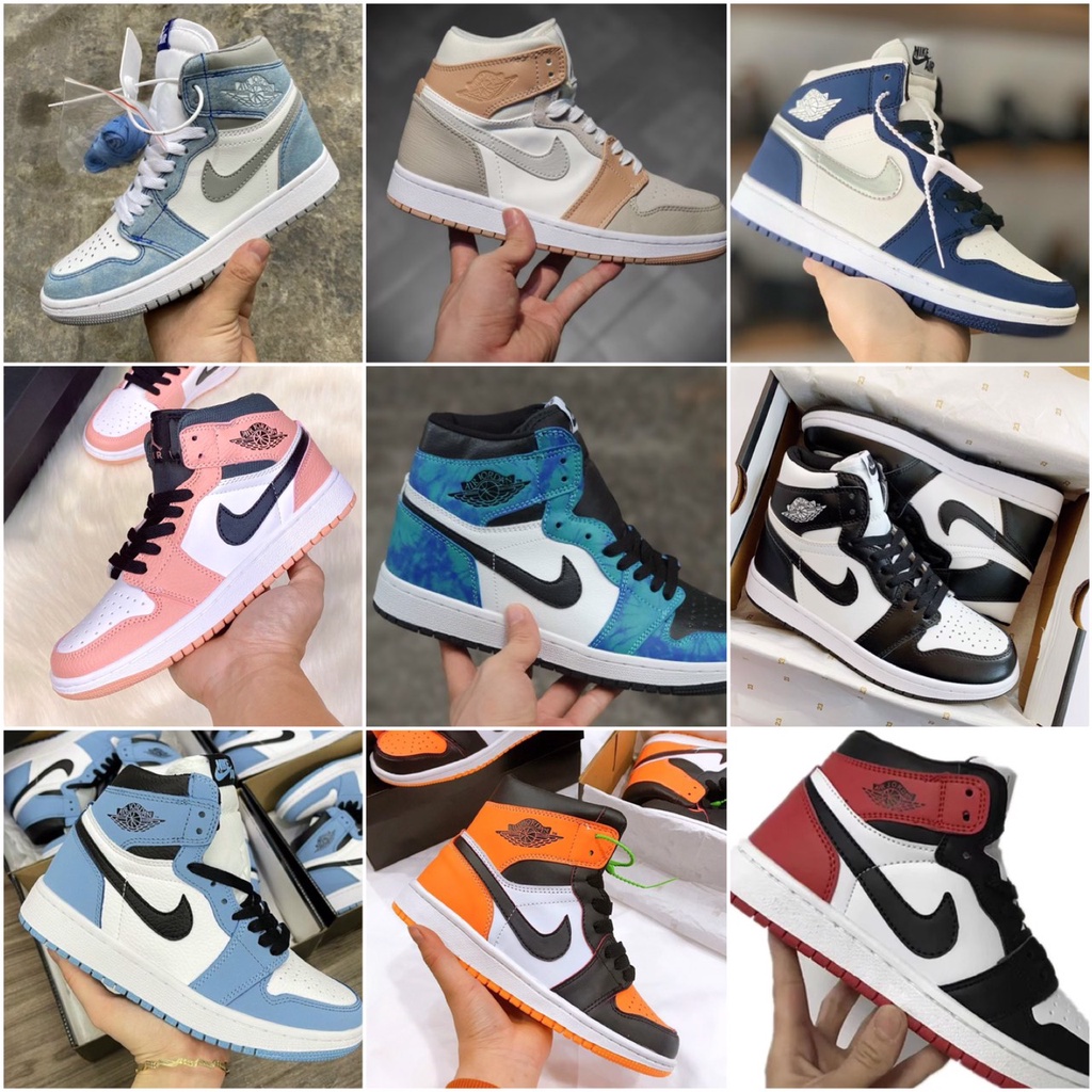 Giày Jordan mid milan cổ cao. Giày sneaker JD1 high Milan cực hot nam nữ Full Box Bill | WebRaoVat - webraovat.net.vn