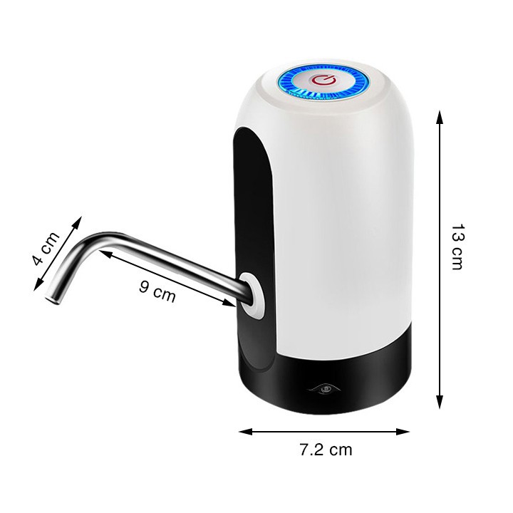 [Hàng Xịn] Máy bơm nước mini gắn bình sạc pin tiện lợi 1