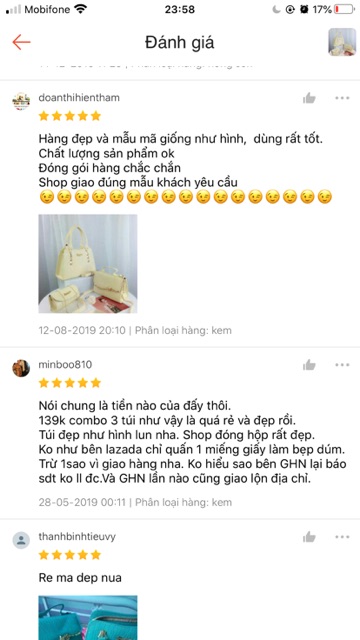 NOWSHIP 2H⚡️Bộ 3 túi xách nơ cá sấu (có video) | BigBuy360 - bigbuy360.vn