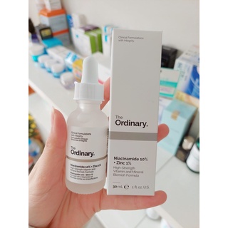 Tinh chất Serum The Ordinary Niacinamide 10% + Zinc 1%