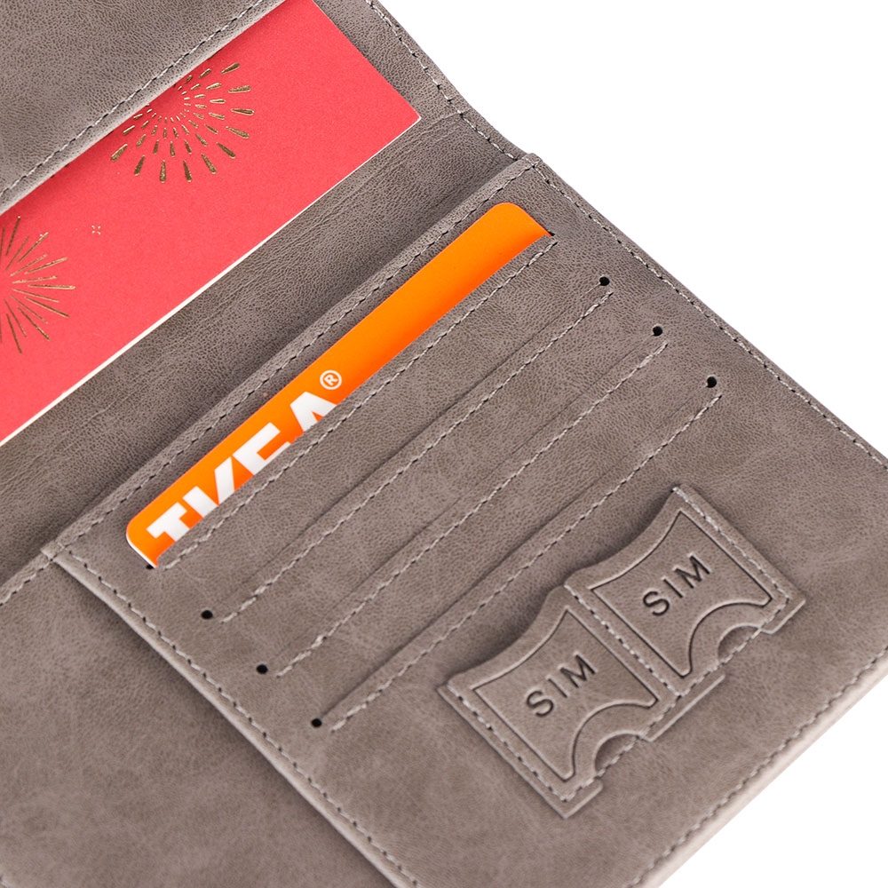 Vỏ bọc hộ chiếu đựng giấy tờ tùy thân đa năng tiện lợi