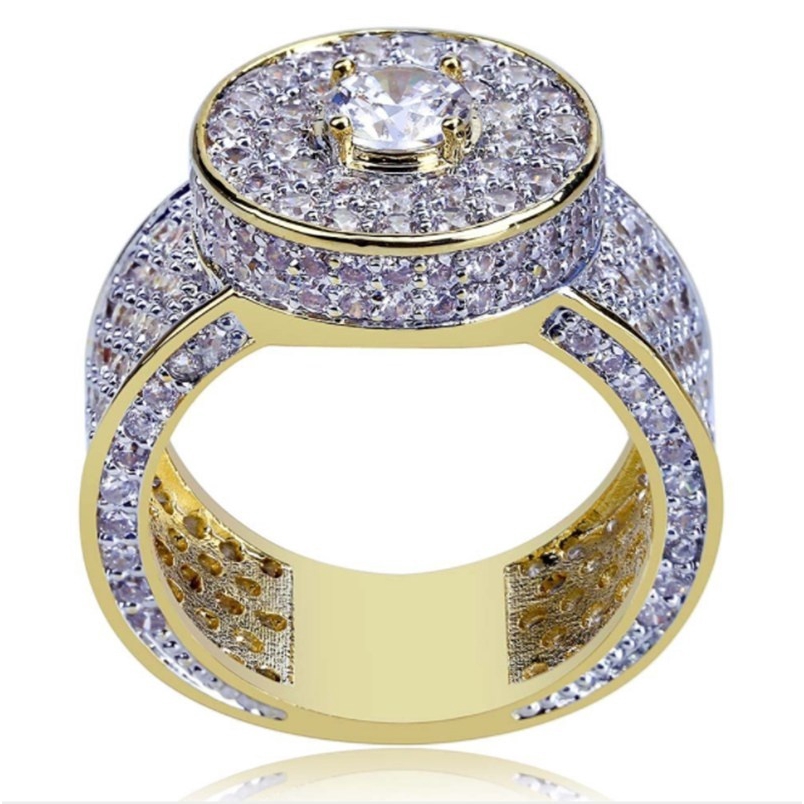 Nhẫn ĐíNh Kim Cương Giả ThờI Trang Cho Nam