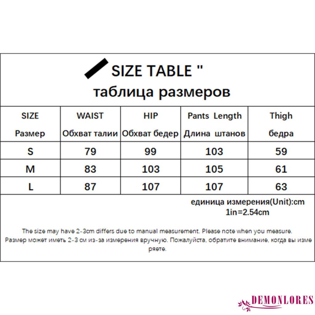 Demonlores Quần Dài Dây Rút Lưng Vừa Màu Trơn Phong Cách Đường Phố Thường Ngày Cho Nữ