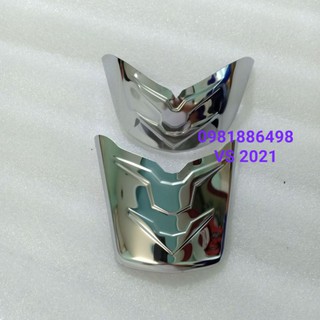 Dè trước + dè sau xe vison 2021 inox