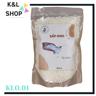 Sáp ong 1KG nguyên liệu làm nến thơm, mỹ phẩm - Sáp ong nguyên chất tự nhiên handmade chuẩn DIY