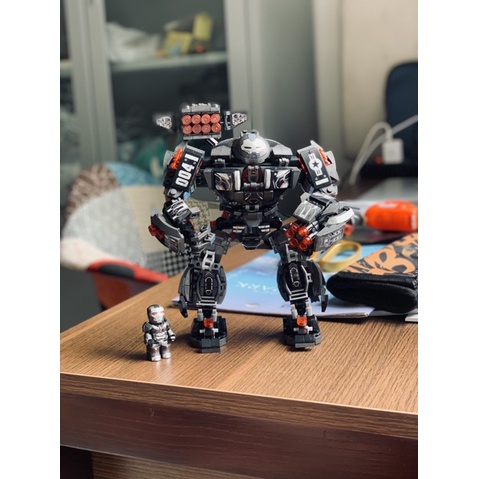 632 Chi Tiết - Bộ Đồ Chơi Lắp Ghép Mô Hình Người Sắt, Lắp Ráp Mô Hình IRON MAN - Robot HULKBUSTER Siêu Đẹp
