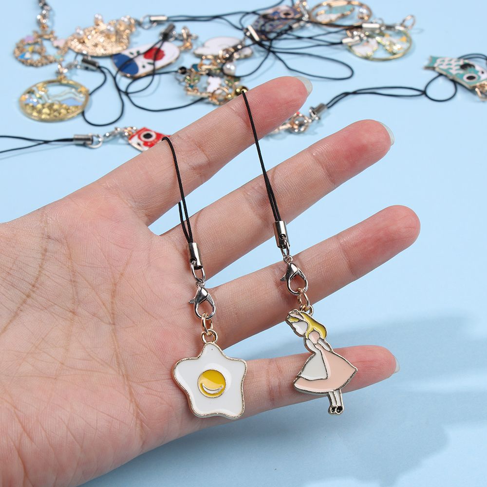 Dây đeo cổ thiết kế dễ thương để trang trí điện thoại