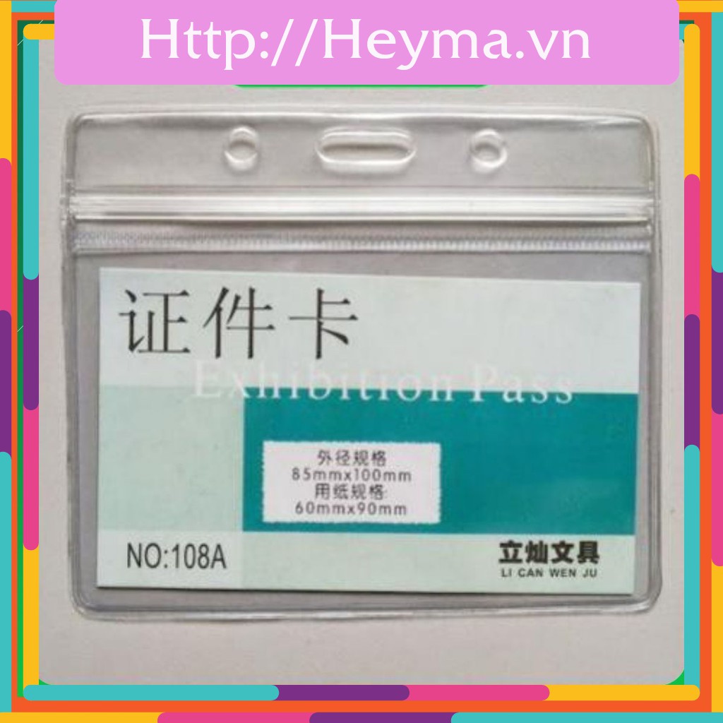 Thẻ nhựa ngang/dọc TL108/107+Dây