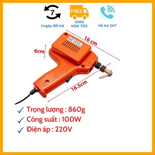 Mỏ hàn xung bách khoa, máy hàn thiếc linh kiện điện tử 220v 100w công suất lớn