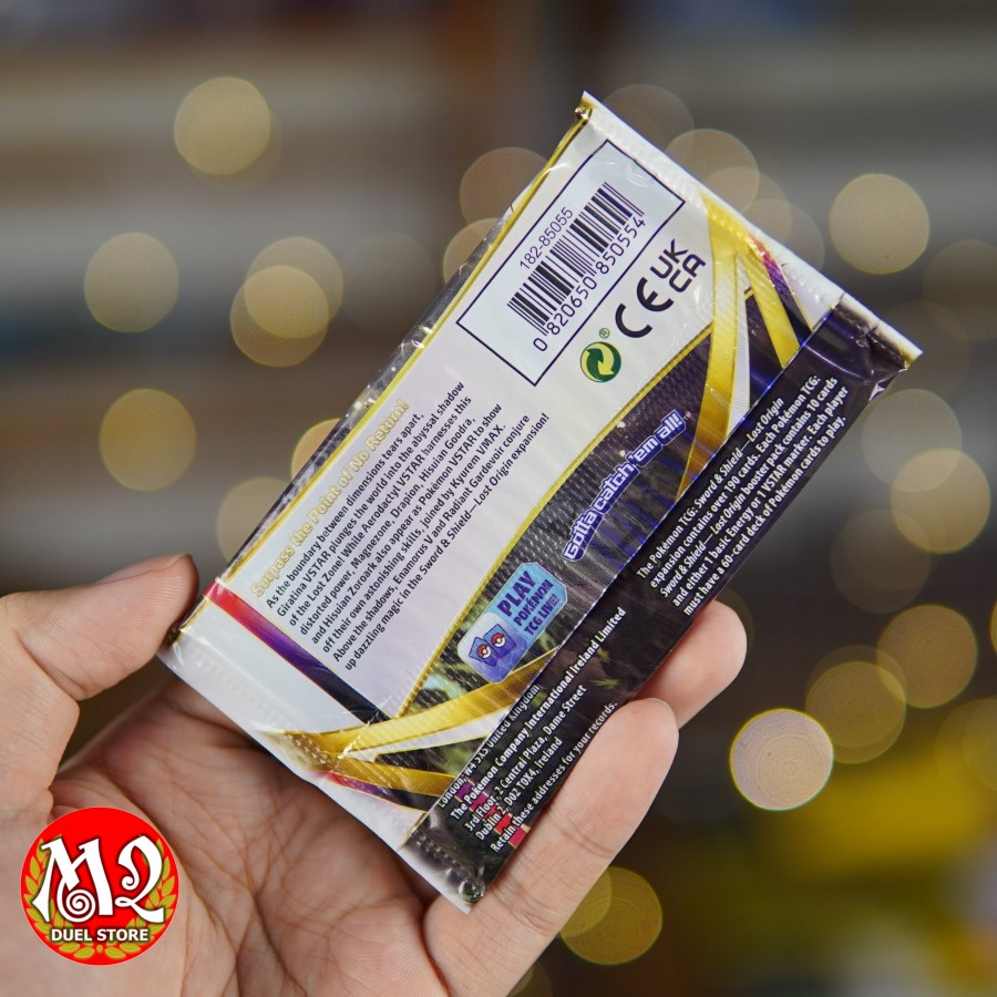 Túi thẻ bài Pokemon TCG Sword & Shield - Lost Origin Booster Pack - 01 pack gồm 10 lá bài