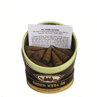Nụ Trầm - Trầm Hương Sạch 100% Tự Nhiên Từ Trầm Hương Quảng Nam- 50 nụ/ lon