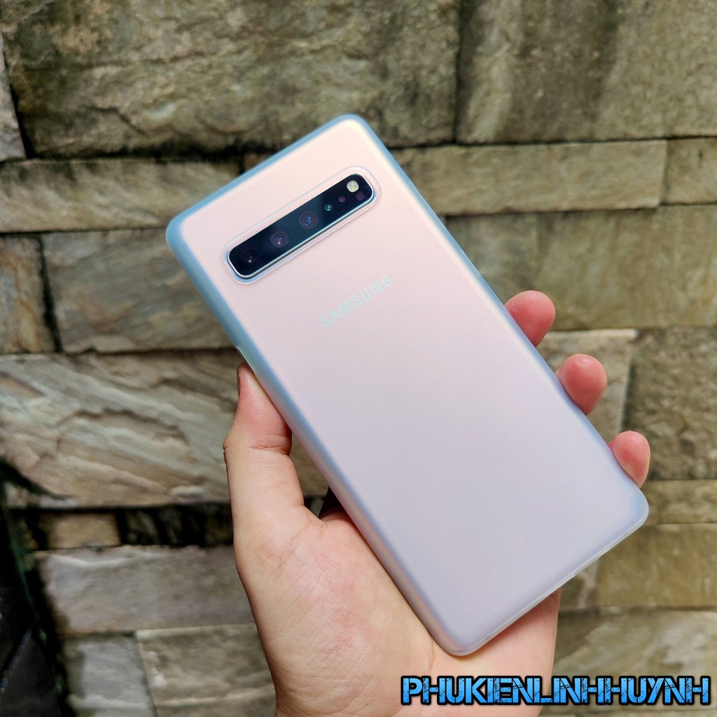 Samsung Galaxy S10 5G_Ốp lưng Giấy siêu mỏng ôm sát mặt lưng máy.