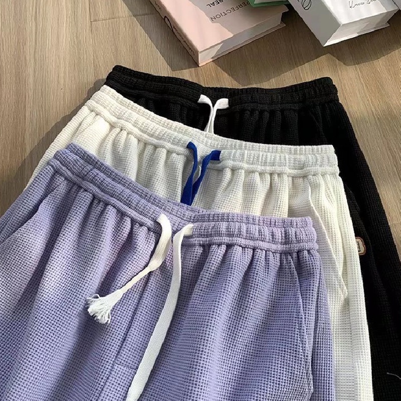 Quần Short Thể Thao Ống Rộng Lưng Thun Thoải Mái Thời Trang Phong Cách Hàn Quốc Cho Nam Size M-3XL