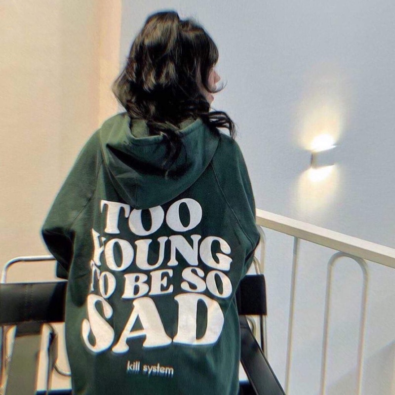Áo hoodie Too mũ 2 lớp in 2 mặt TH6