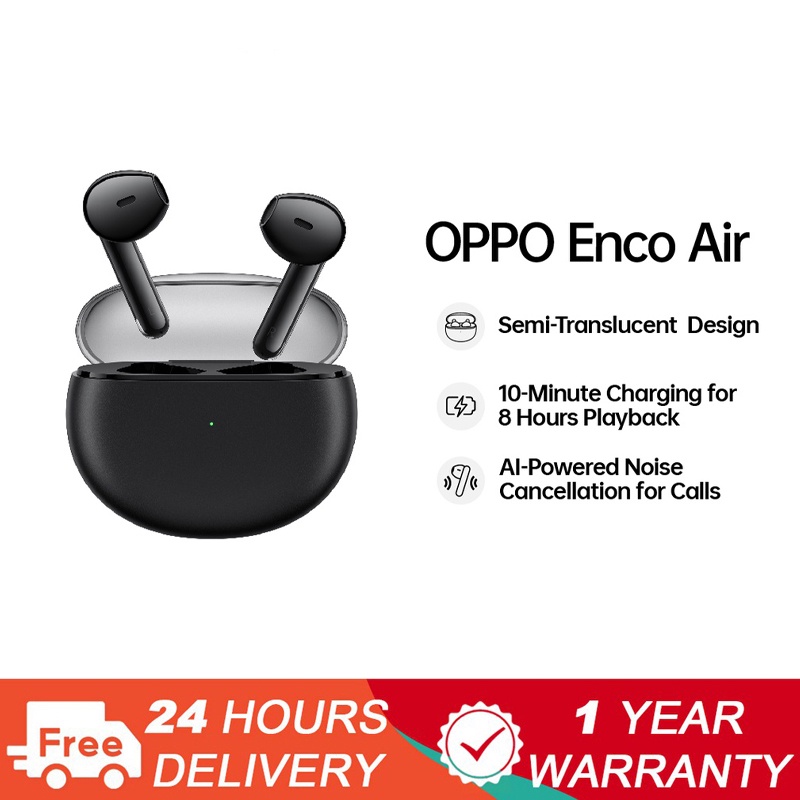 Tai Nghe Nhét Tai bluetooth Không Dây Oppo enco air 5.2 ipx4 Phong Cách Thể Thao