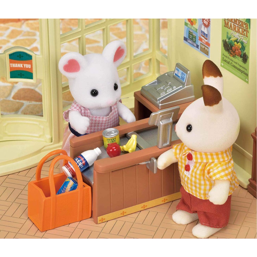 Đồ Chơi Sylvanian Families Cửa Hàng Thực Phẩm Grocery Market