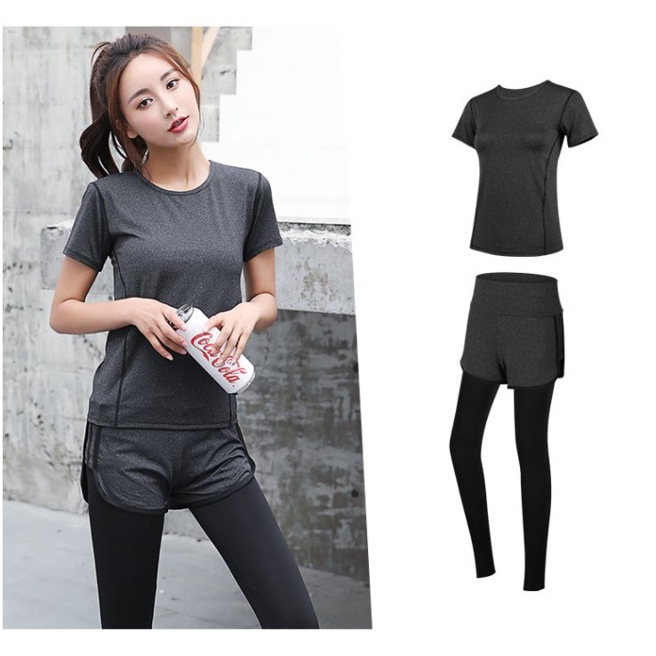 Set Đồ Tập GYM Nữ - Bộ Đồ Tập YOGA 2 Món Nhiều Màu 018Plus GYM FASHION