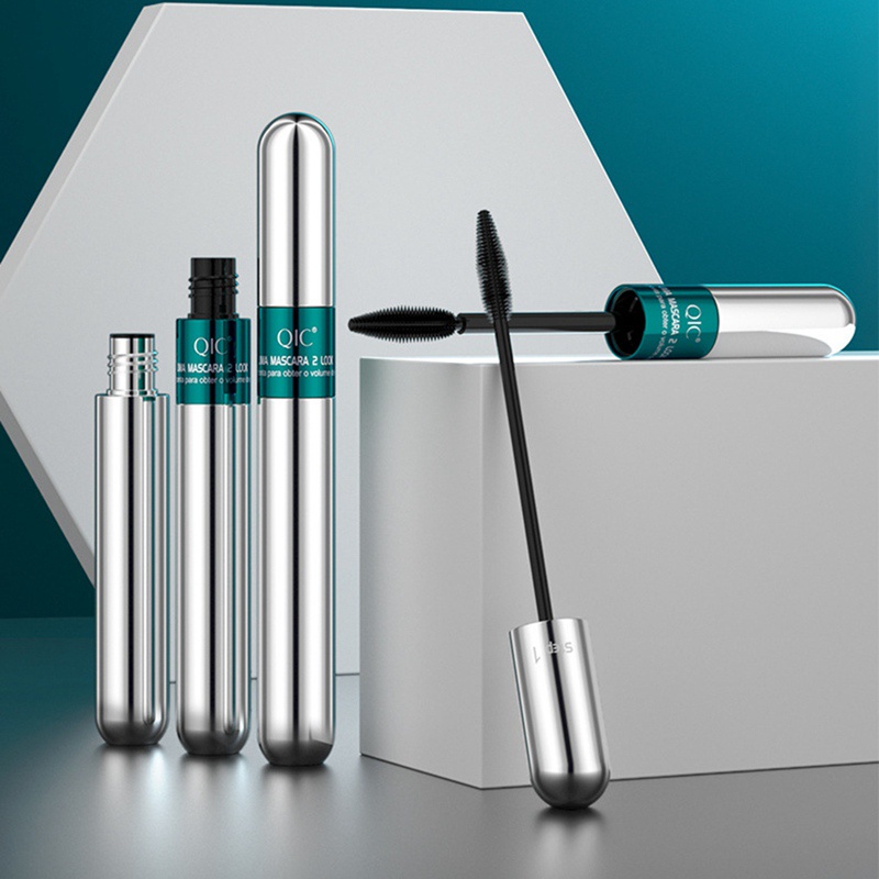 [Hàng mới về] Mascara sợi lụa 4D làm dài và dày mi 2 trong 1 lâu phai